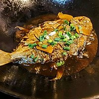 #春日露营#一学就会的红烧金鲳鱼的做法图解4