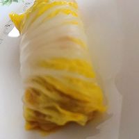 娃娃菜肉卷的做法图解3