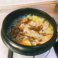 云南百花宴~豆米白花排骨汤的做法图解4